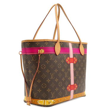 ルイヴィトン LOUIS VUITTON サマートランク ネヴァーフル MM M41390 モノグラム モノグラムキャンバス トートバッグ ゴールド金具 茶