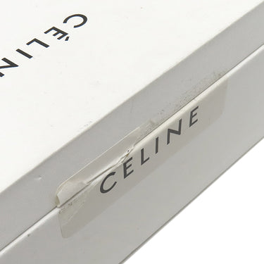 セリーヌ CELINE ストラップ ラージ マルチファンクション グレー×ブルー レザー 長財布 シルバー金具 バイカラー