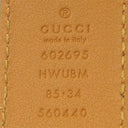 グッチ Gucci GGスプリーム ディズニー ミッキー ベルトバッグ 602695 ブラウン GGスプリームキャンバス レザー ボディバッグ ヴィンテージ金具 アウトレット品