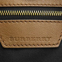 バーバリー BURBERRY ノバチェック ベージュ×ブラウン キャンバス レザー トートバッグ ゴールド金具 Horseferry Canterbury ショルダーバッグ 肩掛け