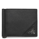 プラダ PRADA サフィアーノ マネークリップ付き 2MN077 NERO メタル サフィアーノレザー カードケース シルバー金具 SAFFIANO METAL カード入れ 6ポケット