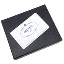 プラダ PRADA サフィアーノ マネークリップ付き 2MN077 NERO メタル サフィアーノレザー カードケース シルバー金具 SAFFIANO METAL カード入れ 6ポケット