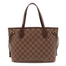 ルイヴィトン LOUIS VUITTON ネヴァーフル PM N51109 ダミエエベヌ ダミエキャンバス トートバッグ ゴールド金具 茶 ハンドバッグ