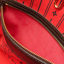 ルイヴィトン LOUIS VUITTON ネヴァーフル PM N51109 ダミエエベヌ ダミエキャンバス トートバッグ ゴールド金具 茶 ハンドバッグ