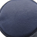 シャネル Chanel マトラッセ ミニ バケットバッグ ネイビー キャビアスキン ショルダーバッグ ヴィンテージ金具 ココマーク