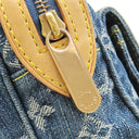 ルイヴィトン LOUIS VUITTON バムバッグ M95347 ブルー モノグラムデニム ボディバッグ ゴールド金具 青 デニム