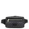 グッチ GUCCI ソフト ベルトバッグ 474293 ブラック GGスプリームキャンバス ボディバッグ シルバー金具 ウェブ ウエストバッグ