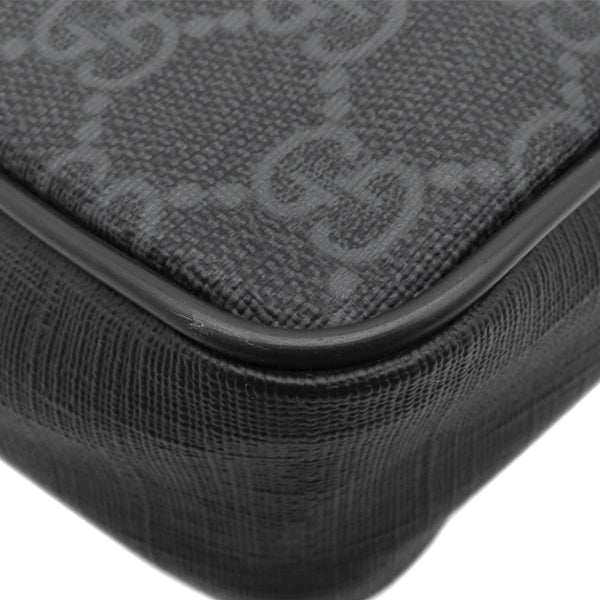 グッチ GUCCI ソフト ベルトバッグ 474293 ブラック GGスプリーム