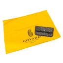 ゴヤール GOYARD サンルイPM ブラック PVCコーティングキャンバス ゴヤールディンキャンバス シュヴロッシュカーフスキン トートバッグ シルバー金具 新品 未使用 ヘリンボーン