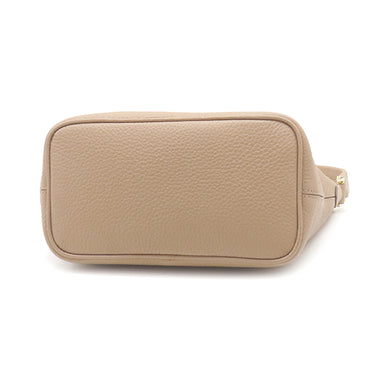 プラダ Prada 1BC278 FOMUH CAMMEO レザー ヴィッテロダイノソフト ショルダーバッグ ゴールド金具 カメオベージュ VIT.DAINO SOFT