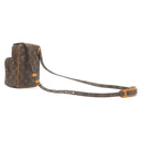ルイヴィトン LOUIS VUITTON ミニ アマゾン M45238 モノグラム モノグラムキャンバス ショルダーバッグ ゴールド金具 茶 ショルダー