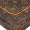 ルイヴィトン LOUIS VUITTON ミニ アマゾン M45238 モノグラム モノグラムキャンバス ショルダーバッグ ゴールド金具 茶 ショルダー