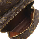 ルイヴィトン LOUIS VUITTON ミニ アマゾン M45238 モノグラム モノグラムキャンバス ショルダーバッグ ゴールド金具 茶 ショルダー