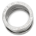 ブルガリ BVLGARI ビーゼロワン B-zero1 3バンド ホワイトゴールド K18WG #50(JP10) リング 指輪 18K WG 750 18金 9号
