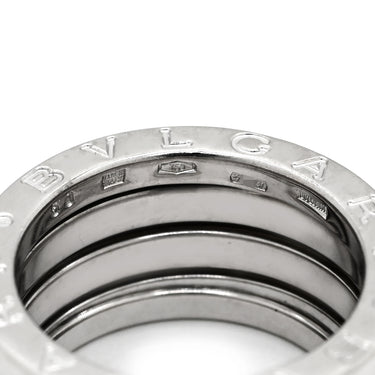 ブルガリ BVLGARI ビーゼロワン B-zero1 3バンド ホワイトゴールド K18WG #50(JP10) リング 指輪 18K WG 750 18金 9号