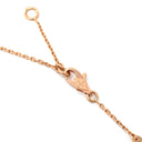 ヴァンクリーフアーペル Van Cleef & Arpels スウィート アルハンブラ ペンダント VCARN59M00 レッド×ローズゴールド K18PG カーネリアン ネックレス ピンクゴールド 赤 750 18K