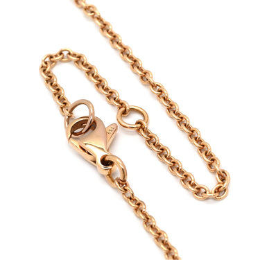 シャネル Chanel カメリア ミディアム パヴェ ダイヤモンド ペンダント ピンクゴールド K18PG ダイヤモンド ネックレス Au750 18K PG