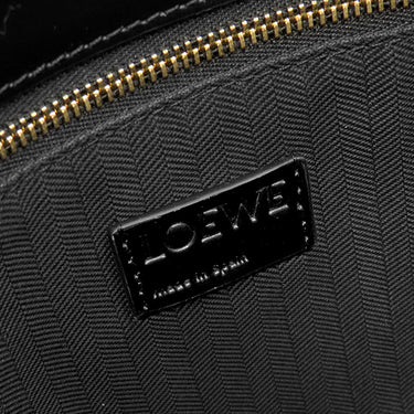ロエベ LOEWE スタンダード A4 トート A933R18X14 ブラック レザー 2WAYバッグ シャンパンゴールド金具 黒 ショルダー 通勤 通学