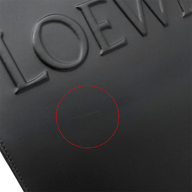 ロエベ LOEWE スタンダード A4 トート A933R18X14 ブラック レザー 2WAYバッグ シャンパンゴールド金具 黒 ショルダー 通勤 通学