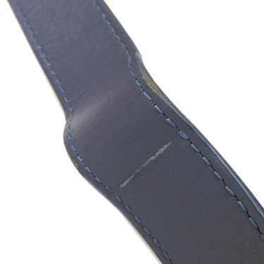 ルイヴィトン LOUIS VUITTON ディスカバリー バムバッグ PM M45729 ブルー×ネイビー レザー モノグラムシャドウレザー ボディバッグ マットブラック金具 ウエストバック 青 紺