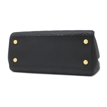 ルイヴィトン LOUIS VUITTON トロカデロ M50439 ノワール モノグラムアンプラント ハンドバッグ ゴールド金具 フラップバッグ