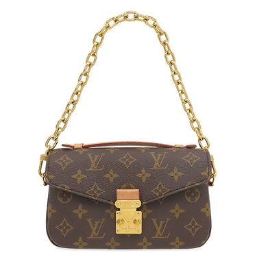 ルイヴィトン LOUIS VUITTON ポシェット メティス EW M46279 モノグラム モノグラムキャンバス 2WAYバッグ ゴールド金具 茶 ショルダーバッグ