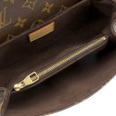 ルイヴィトン LOUIS VUITTON ポシェット メティス EW M46279 モノグラム モノグラムキャンバス 2WAYバッグ ゴールド金具 茶 ショルダーバッグ
