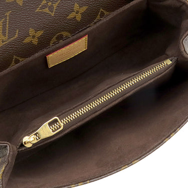 ルイヴィトン LOUIS VUITTON ポシェット メティス EW M46279 モノグラム モノグラムキャンバス 2WAYバッグ ゴールド金具 茶 ショルダーバッグ
