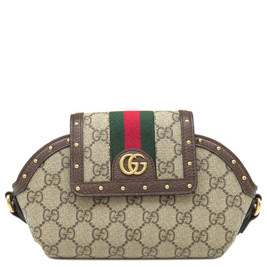 グッチ GUCCI オフィディア AirPodsMaxケース 675995 ブラウン GGスプリームキャンバス ショルダーバッグ ゴールド金具 オンライン限定