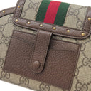 グッチ GUCCI オフィディア AirPodsMaxケース 675995 ブラウン GGスプリームキャンバス ショルダーバッグ ゴールド金具 オンライン限定