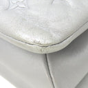 ルイヴィトン LOUIS VUITTON クッサンPM M21769 シルバー レザー ラムレザー ショルダーバッグ ゴールド金具 チェーンショルダー