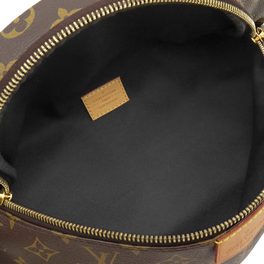 ルイヴィトン LOUIS VUITTON バムバッグ M43644 モノグラム モノグラムキャンバス ウエストバッグ ゴールド金具 茶 ボディバッグ