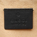 グッチ GUCCI GGマーモント 453878 ブラック レザー ショルダーバッグ ゴールド金具 黒 ポシェット