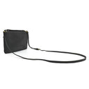 グッチ GUCCI GGマーモント 453878 ブラック レザー ショルダーバッグ ゴールド金具 黒 ポシェット