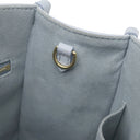 ルイヴィトン LOUIS VUITTON オンザゴー PM M46840 ライトブルー モノグラムアンプラント 2WAYバッグ ゴールド金具