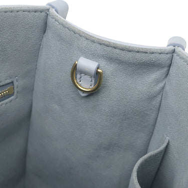 ルイヴィトン LOUIS VUITTON オンザゴー PM M46840 ライトブルー モノグラムアンプラント 2WAYバッグ ゴールド金具