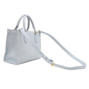 ルイヴィトン LOUIS VUITTON オンザゴー PM M46840 ライトブルー モノグラムアンプラント 2WAYバッグ ゴールド金具