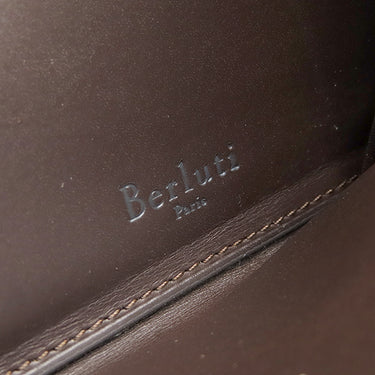 ベルルッティ BERLUTI イタウバ スクリットレザー マルチカラー レザー 長財布 シルバー金具 カリグラフィ ゴールデンパティーヌ