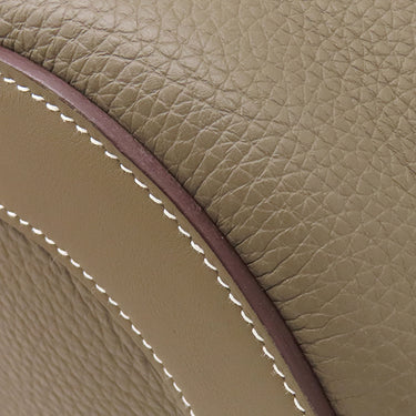 エルメス HERMES インザループ 23 エトゥープ トリヨンクレマンス ヴォースイフト ハンドバッグ ゴールド金具 グレージュ 2025年製