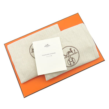 エルメス HERMES ロワイヤル ローファー H241072Z ローズポーセリン×ホワイト ゴートスキン カーフ #35 ローファー シルバー金具 フリンジ H金具 モカシン