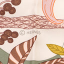 エルメス HERMES カレ90 H004094S カーキ×ピンク×レッド シルク スカーフ 新品 未使用 【プレシャス パラダイス】