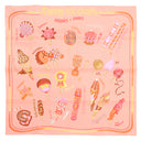 エルメス HERMES カレ70 H984109S ローズナークル×コライユ×イエロー シルク スカーフ 新品 未使用 【FUNNY ICE CREAM/ファニーアイスクリーム】