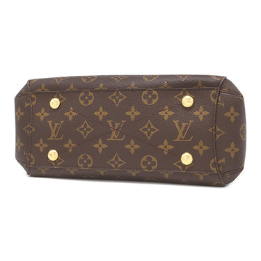 ルイヴィトン LOUIS VUITTON モンテーニュ BB M41055 モノグラム モノグラムキャンバス 2WAYバッグ ゴールド金具 茶 ショルダー ハンドバッグ