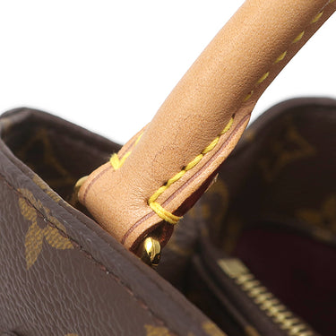 ルイヴィトン LOUIS VUITTON モンテーニュ BB M41055 モノグラム モノグラムキャンバス 2WAYバッグ ゴールド金具 茶 ショルダー ハンドバッグ