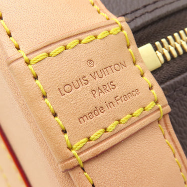 ルイヴィトン LOUIS VUITTON アルマ BB M53152 モノグラム モノグラムキャンバス 2WAYバッグ ゴールド金具 茶 ハンドバッグ パドロック欠品