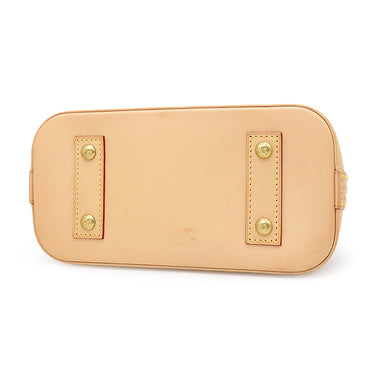 ルイヴィトン LOUIS VUITTON アルマ BB M53152 モノグラム モノグラムキャンバス 2WAYバッグ ゴールド金具 茶 ハンドバッグ パドロック欠品