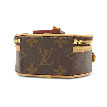 ルイヴィトン LOUIS VUITTON ミニ ボワット シャポー M44699 モノグラム モノグラムキャンバス 2WAYバッグ ゴールド金具 茶 ミニショルダー 丸型