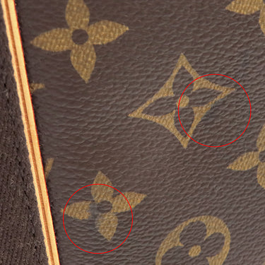 ルイヴィトン LOUIS VUITTON カバ ボブール M53013 モノグラム モノグラムキャンバス トートバッグ ゴールド金具 茶
