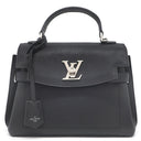 ルイヴィトン LOUIS VUITTON ロックミー エヴァー BB M53937 ノワール レザー 2WAYバッグ シルバー金具 ハンドバッグ ショルダーバッグ 黒