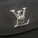 ルイヴィトン LOUIS VUITTON ロックミー エヴァー BB M53937 ノワール レザー 2WAYバッグ シルバー金具 ハンドバッグ ショルダーバッグ 黒